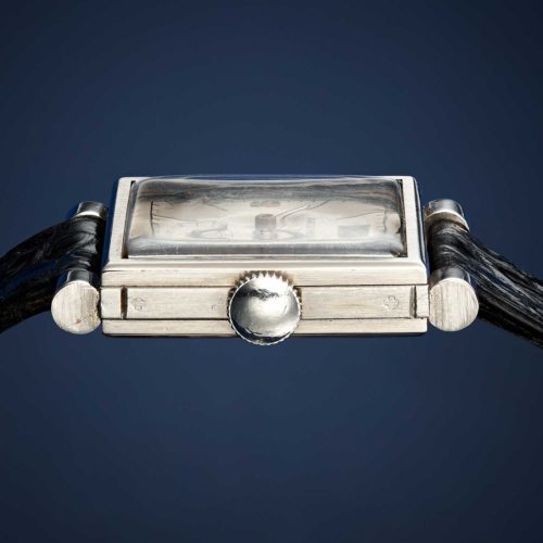 Patek Philippe stainless steel rectangular watch ref. 1485A