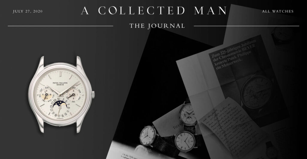 UNDERSTANDING THE PATEK PHILIPPE 3940