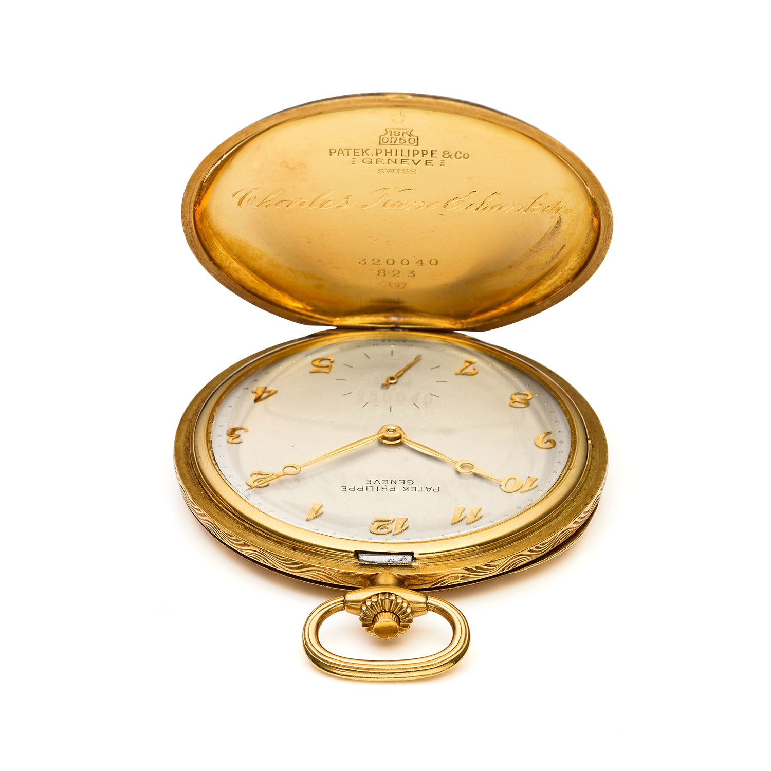 PATEK PHILIPPE HUNTER CASE POCKET WATCH 