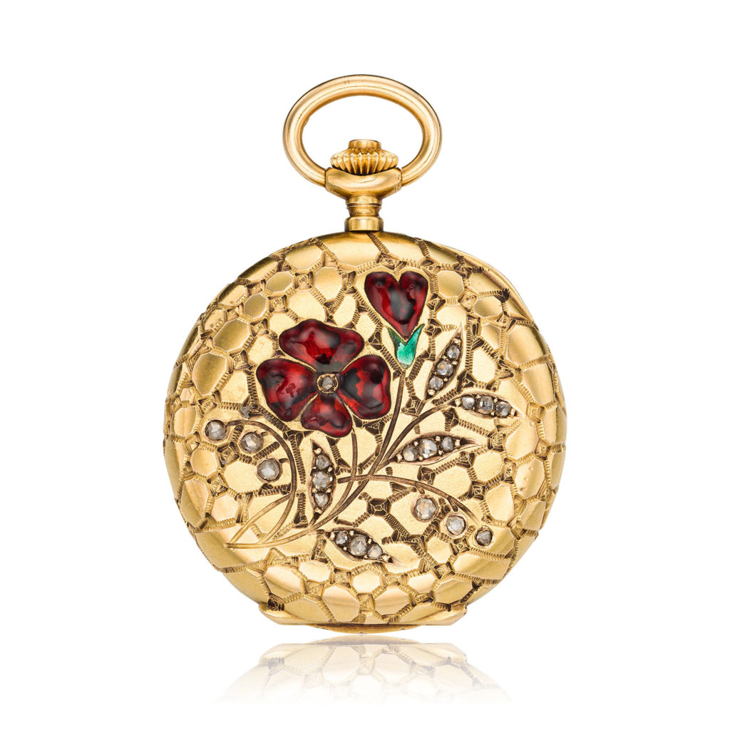 "THE LAST EMPRESS" PATEK PHILIPPE HUNTER CASED PENDANT WATCH