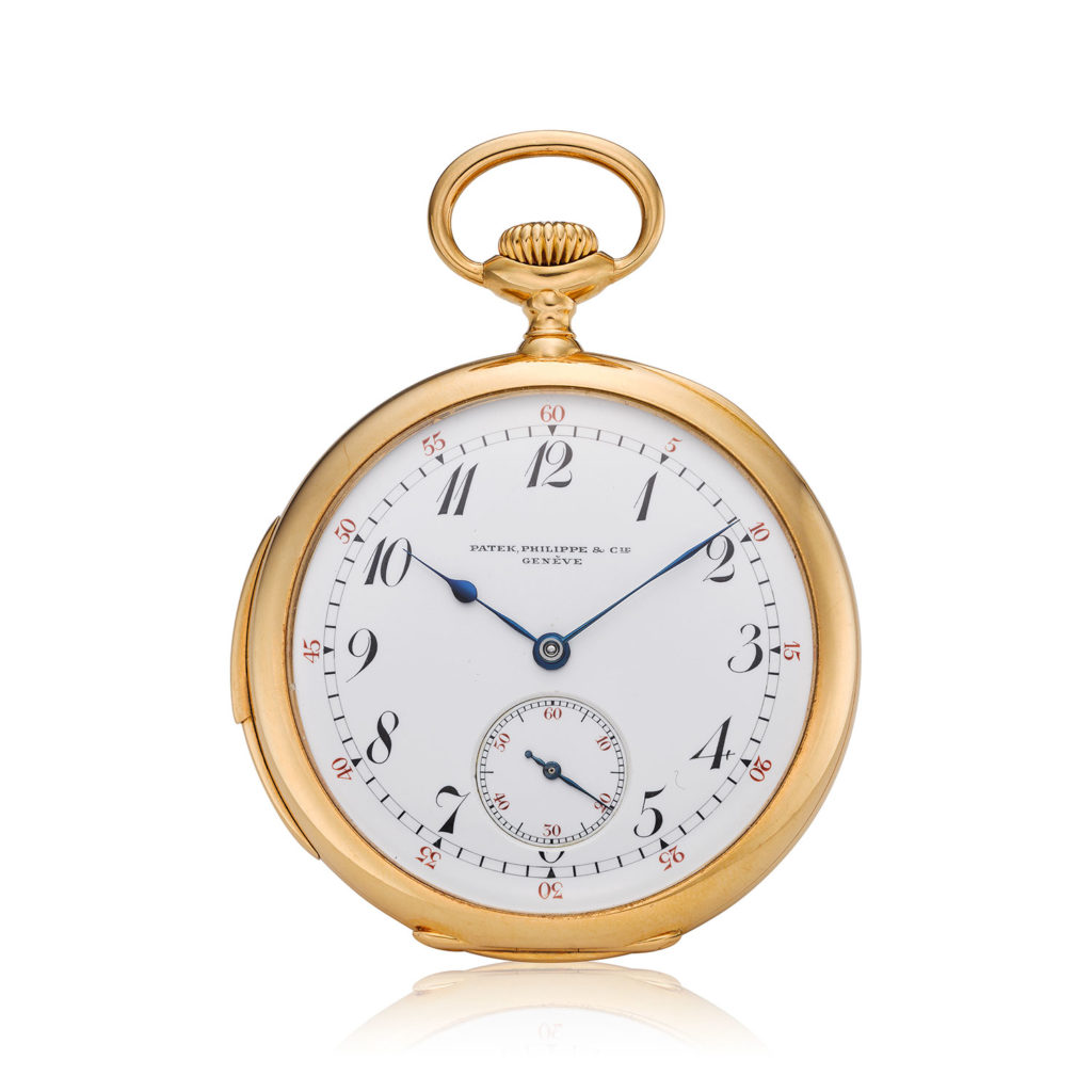 PATEK PHILIPPE MINUTE REPEATING POCKET WATCH