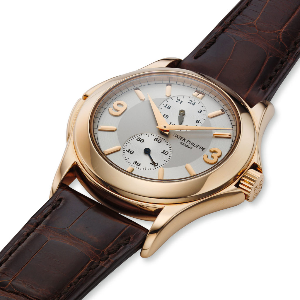 PATEK PHILIPPE ROSE GOLD TRAVEL TIME REF. 5134R