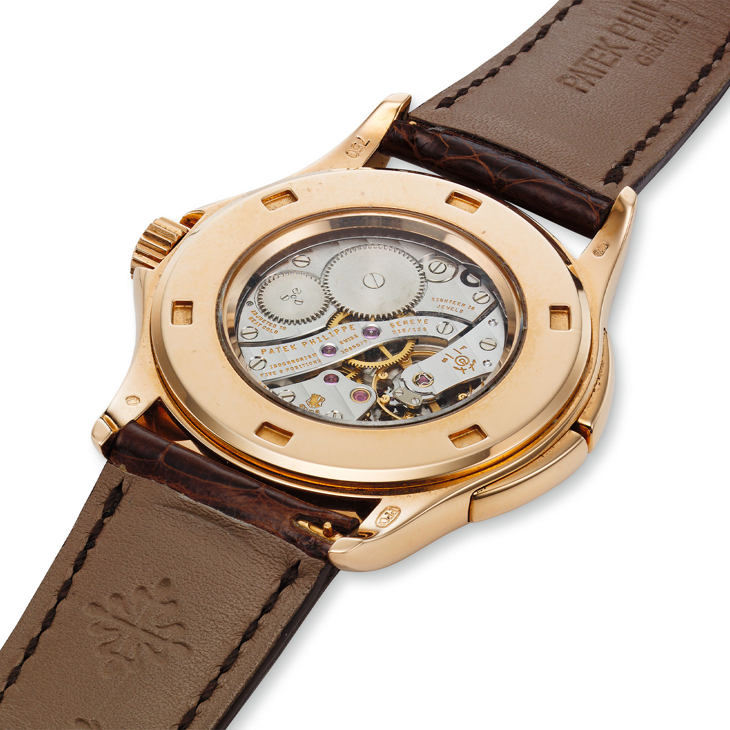 patek philippe rose gold iced out