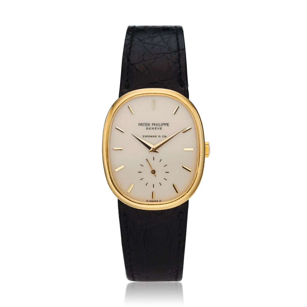 PATEK PHILIPPE ELLIPSE WRISTWATCH WITH TIFFANY & CO. SIGNATURE, REF. 3948J