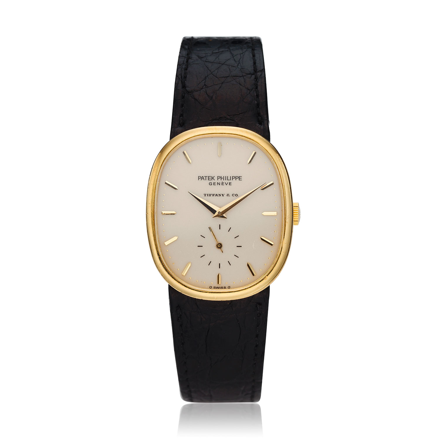 PATEK PHILIPPE ELLIPSE WRISTWATCH WITH TIFFANY & CO PATEK PHILIPPE ELLIPSE WRISTWATCH WITH TIFFANY & CO