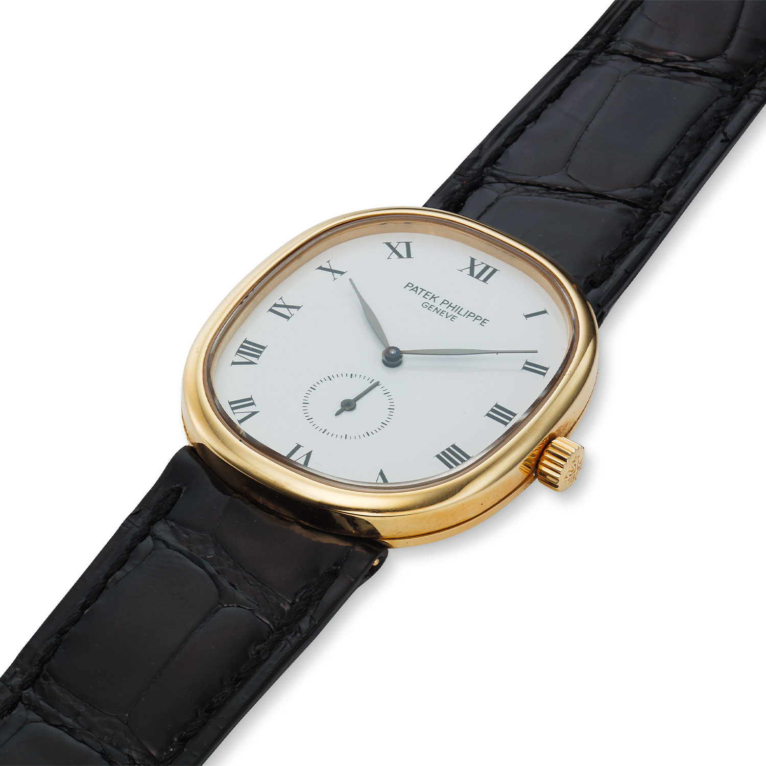 PATEK PHILIPPE ELLIPSE WRISTWATCH WITH ROMAN NUMERALS, REF