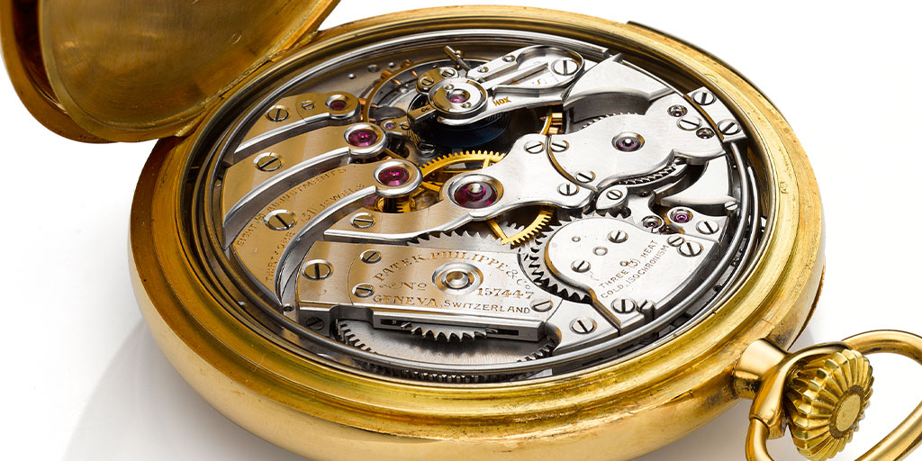 Patek Philippe minute repeater pocket watch movement