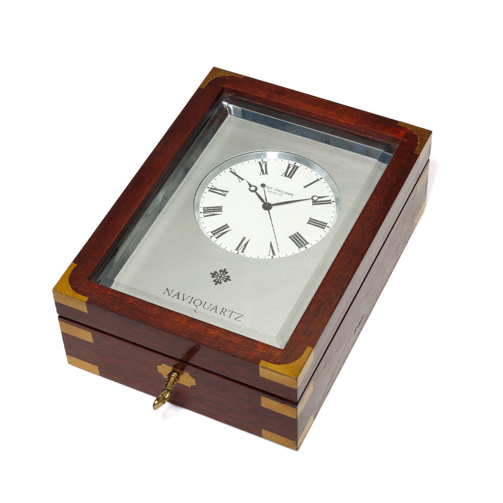 PATEK PHILIPPE NAVIQUARTZ DESK TIMEPIECE