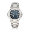 PATEK PHILIPPE STEEL NAUTILUS WITH MOON PHASE AND POWER RESERVE, TIFFANY &amp; CO., REF. 5712/1A