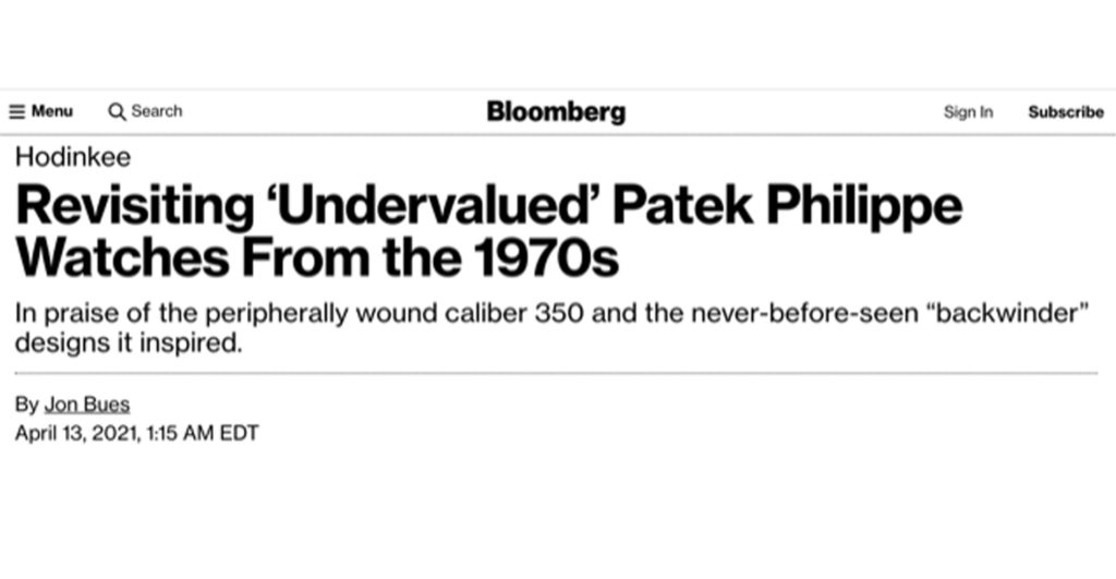 Revisiting ‘Undervalued’ Patek Philippe Watches From the 1970s