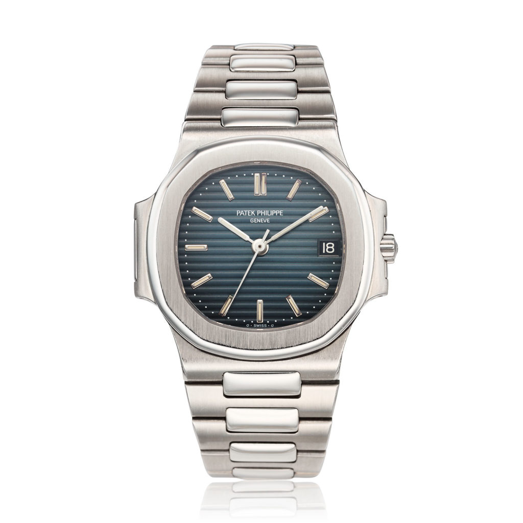 PATEK PHILIPPE STEEL NAUTILUS REF. 3800/1A, CIRCA 1982