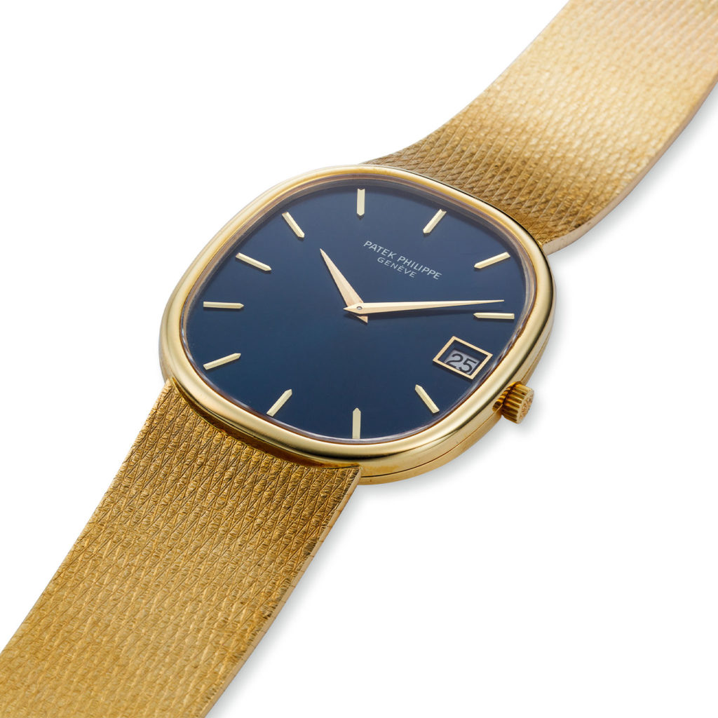 PATEK PHILIPPE JUMBO GOLDEN ELLIPSE BRACELET WATCH