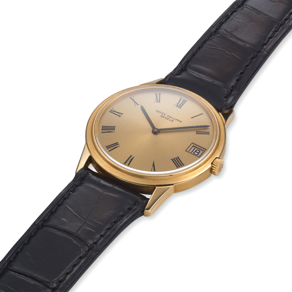 PATEK PHILIPPE YELLOW GOLD WRISTWATCH REF. 3593J