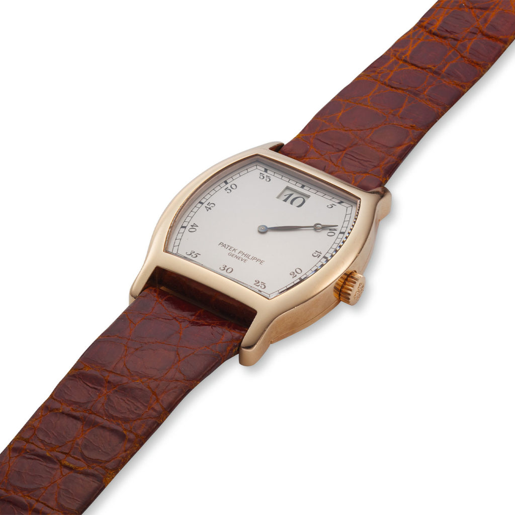 PATEK PHILIPPE ROSE GOLD JUMP HOUR ANNIVERSARY WATCH