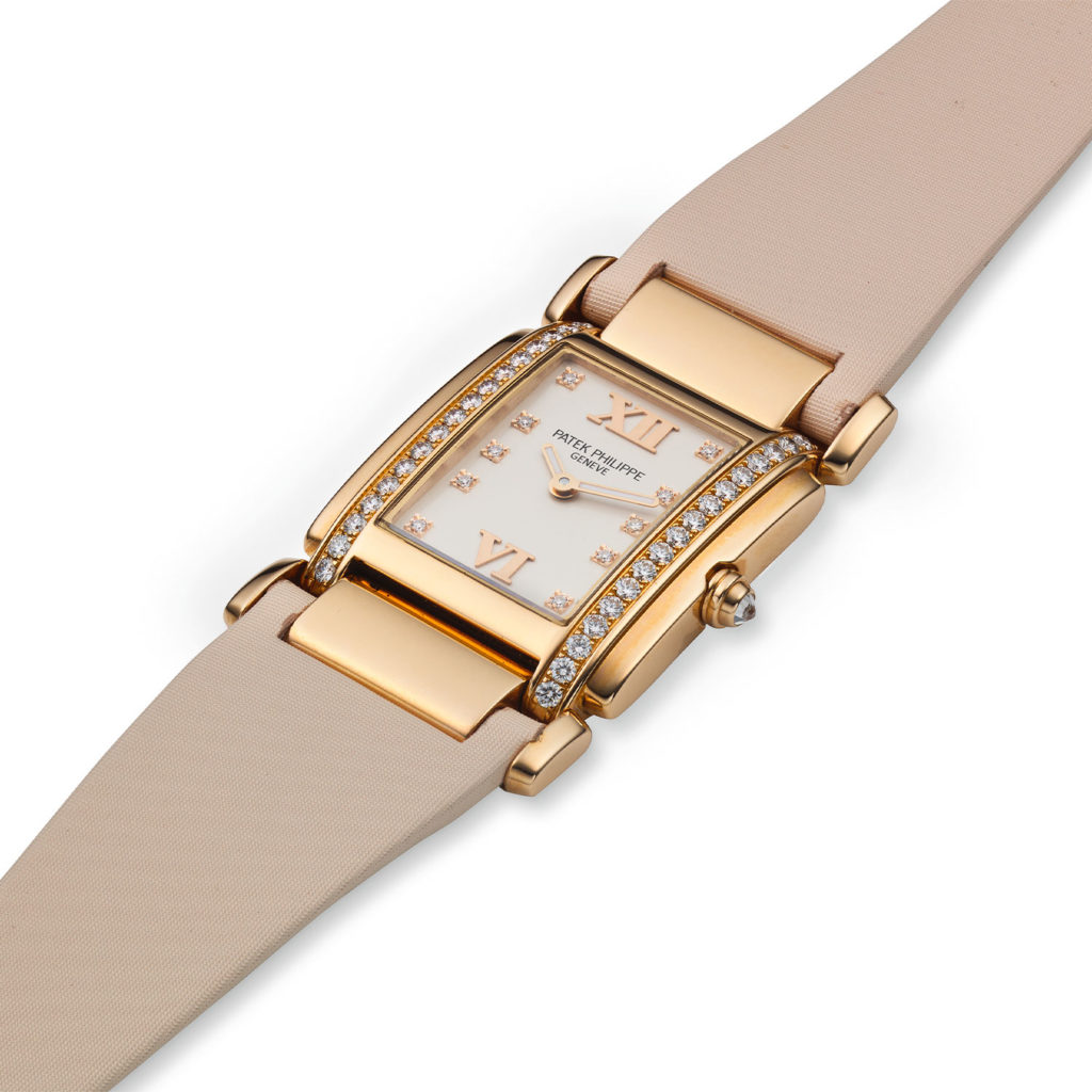 PATEK PHILIPPE ROSE GOLD AND DIAMOND LADIES TWENTY~4, REF. 4920R