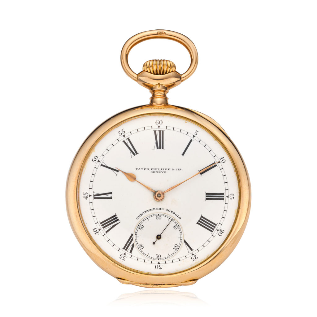 PATEK PHILIPPE ‘CHRONOMETRO GONDOLO’ POCKET WATCH - Collectability