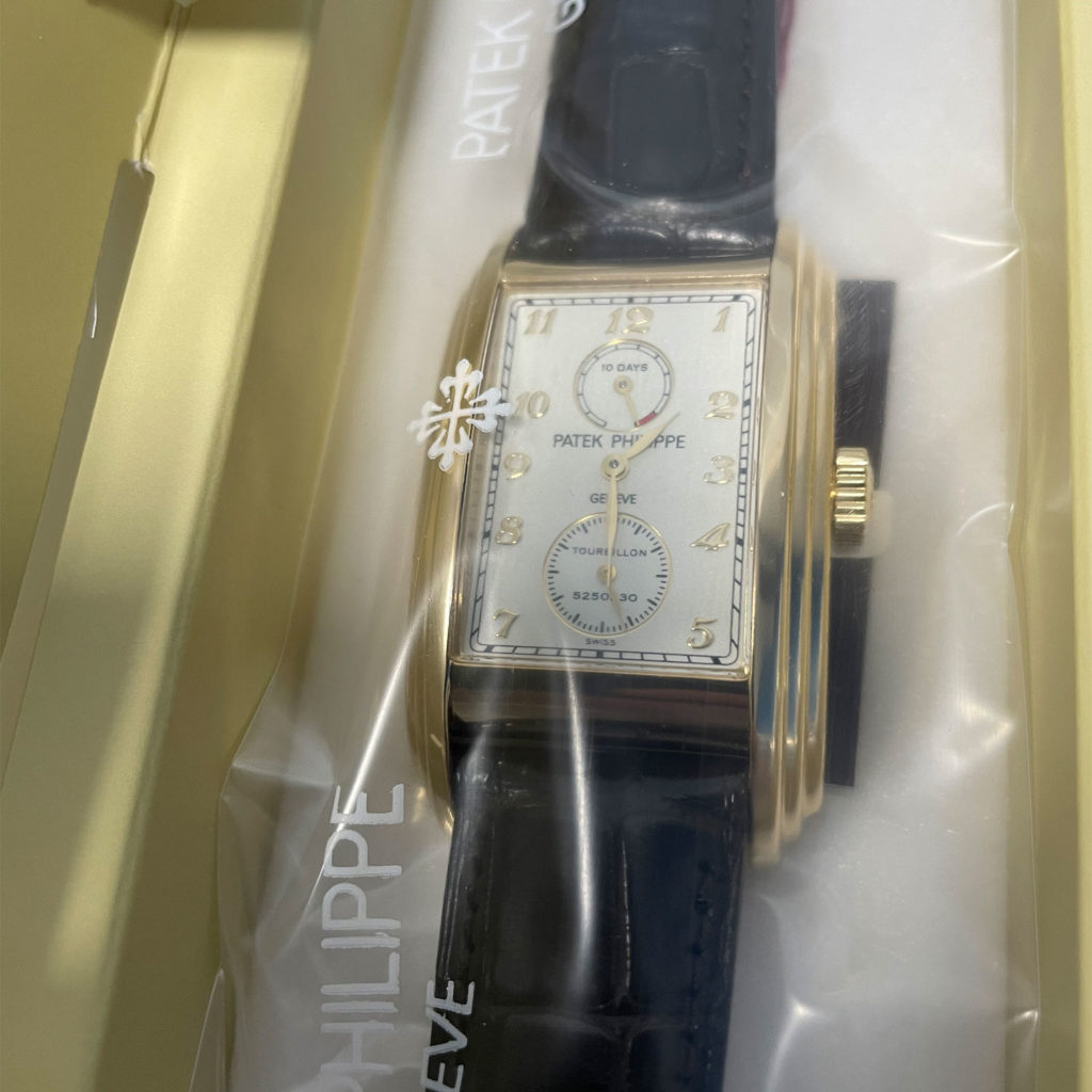 PATEK PHILIPPE YELLOW GOLD TEN DAY TOURBILLON REF. 5101J