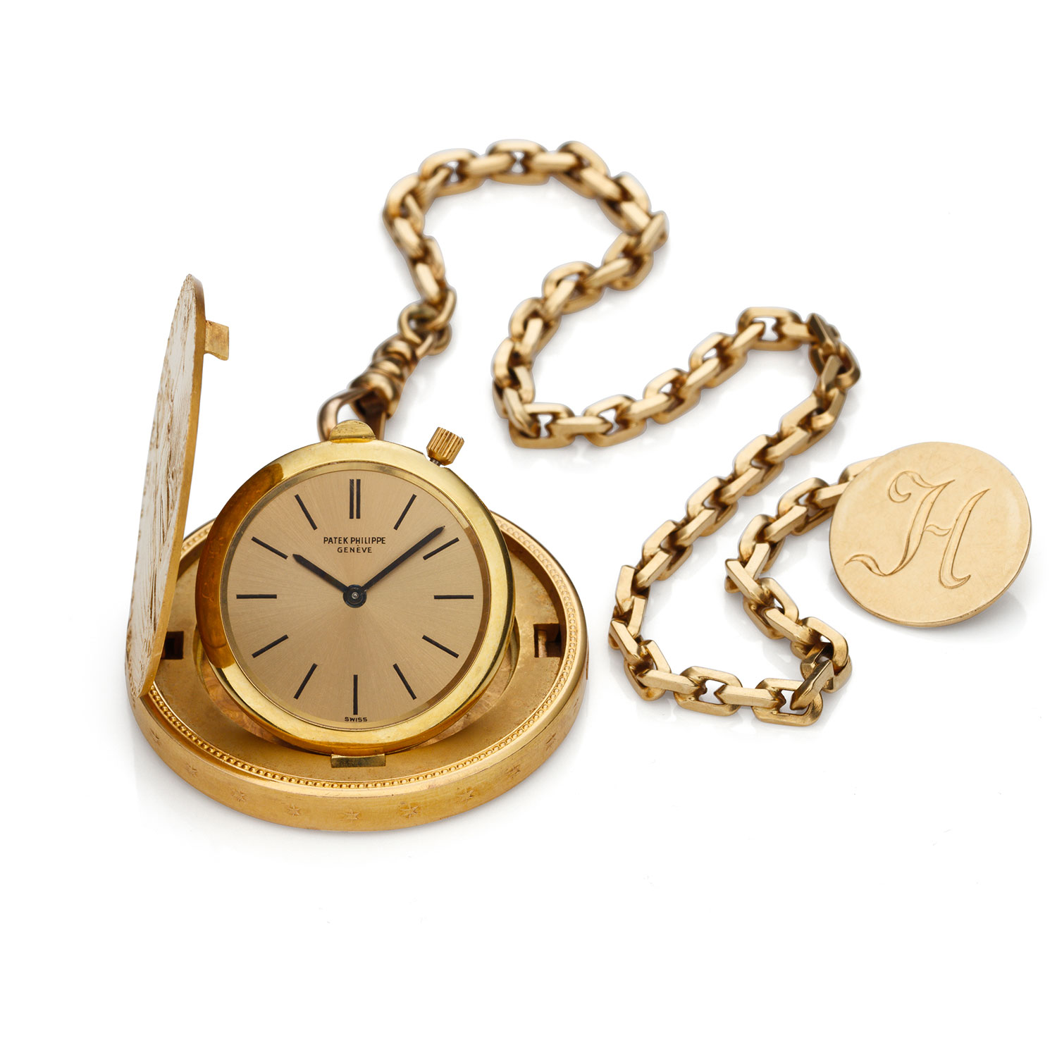 PATEK PHILIPPE ゴールドキーホルダー Patek Philippe Calatrava 5120J w/Archive 18k Yellow Gold