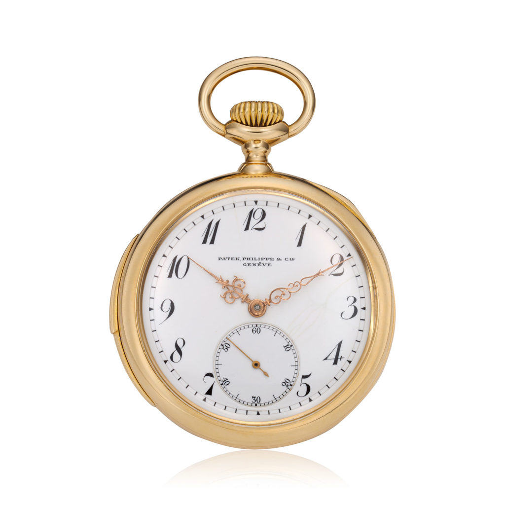 PATEK PHILIPPE FIVE MINUTE REPEATING POCKET WATCH