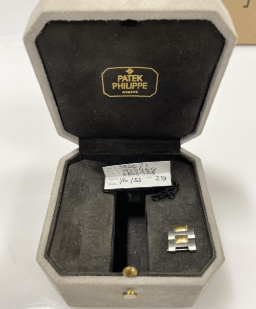 PATEK PHILIPPE STEEL AND GOLD NAUTILUS REF. 3800/1AJ, MADE IN 1984