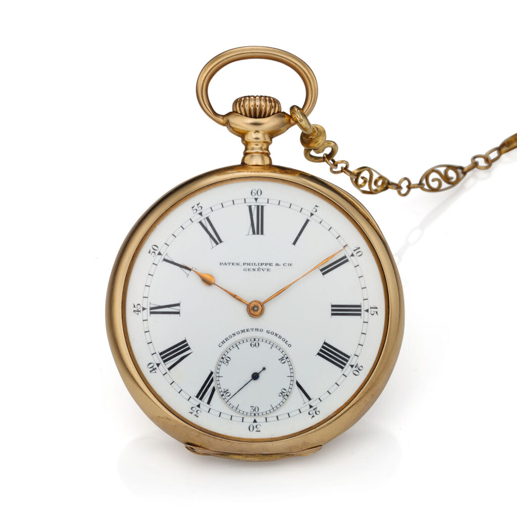 PATEK PHILIPPE ‘CHRONOMETRO GONDOLO’ POCKET WATCH