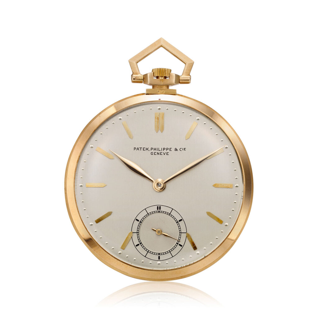 PATEK PHILIPPE YELLOW POCKET WATCH