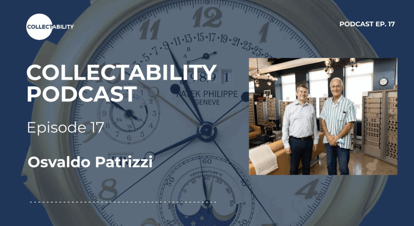 Auction legend Osvaldo Patrizzi discusses the formative days of modern watch collecting