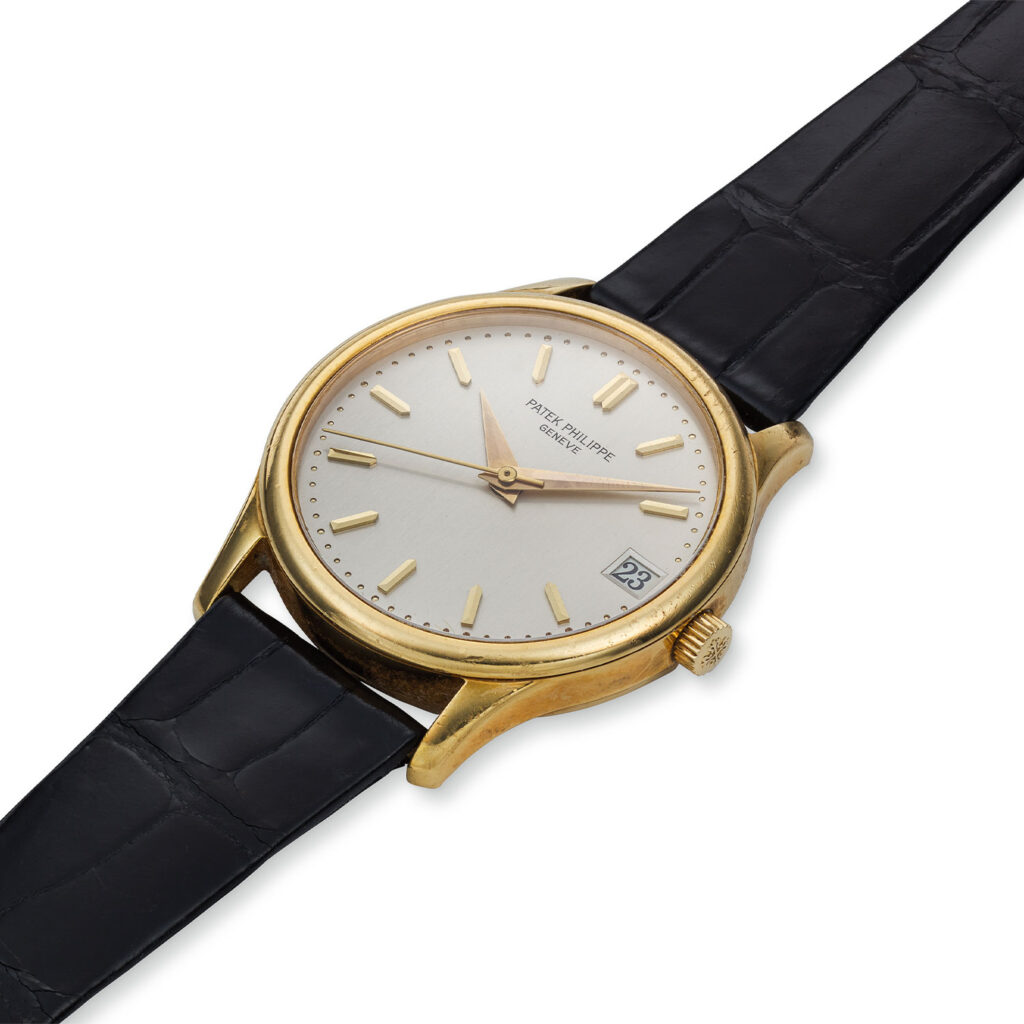 PATEK PHILIPPE YELLOW GOLD SELF-WINDING CALATRAVA