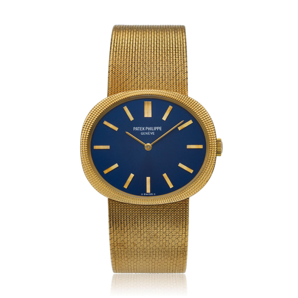 PATEK PHILIPPE MANUAL BRACELET HORIZONTAL ELLIPSE WATCH REF. 3781/1J