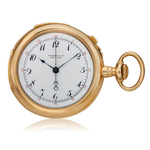PATEK PHILIPPE FIVE MINUTE REPEATING SPLIT SECONDS CHRONOGRAPH POCKET WATCH