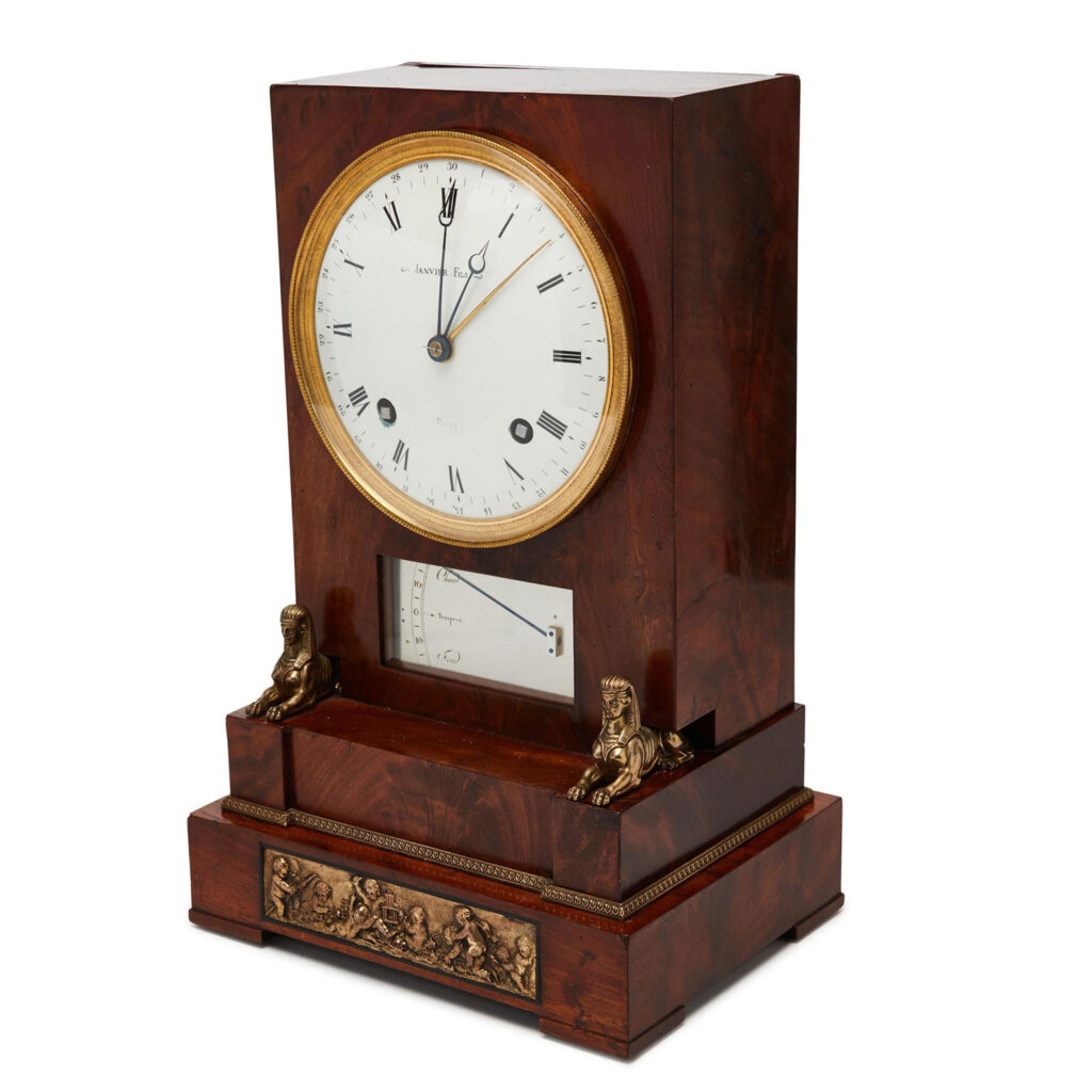 ANTIDE JANVIER'S FIRST CLOCK