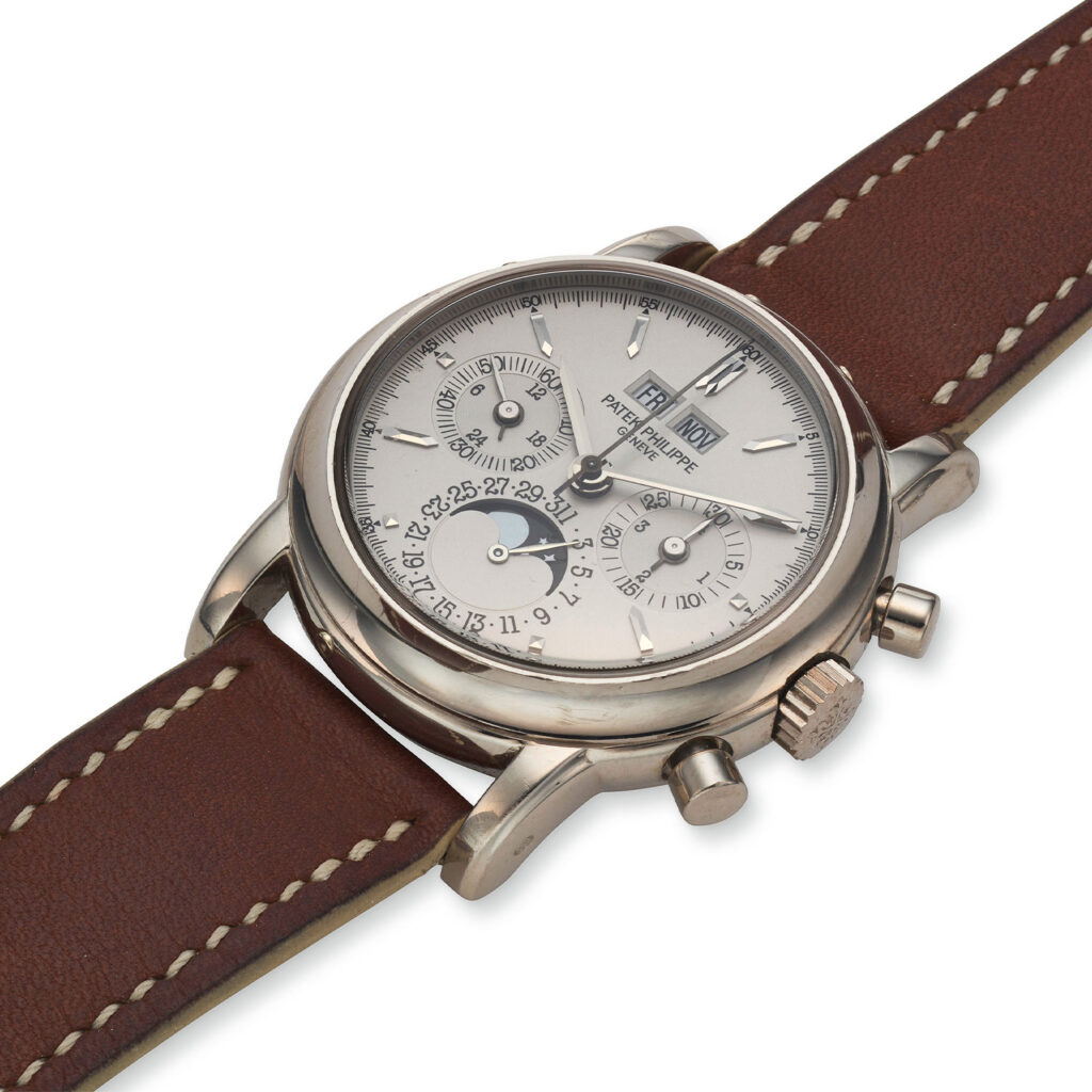 PATEK PHILIPPE WHITE GOLD REF. 3970EG