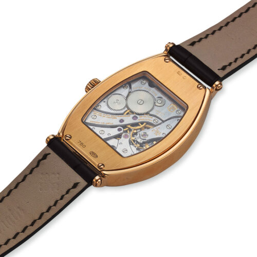 PATEK PHILIPPE ROSE GOLD TONNEAU WRISTWATCH REF. 5098R Collectability