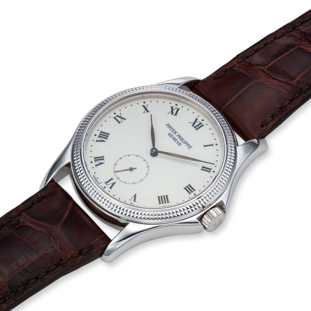 PATEK PHILIPPE WHITE GOLD CALATRAVA REF. 5115G