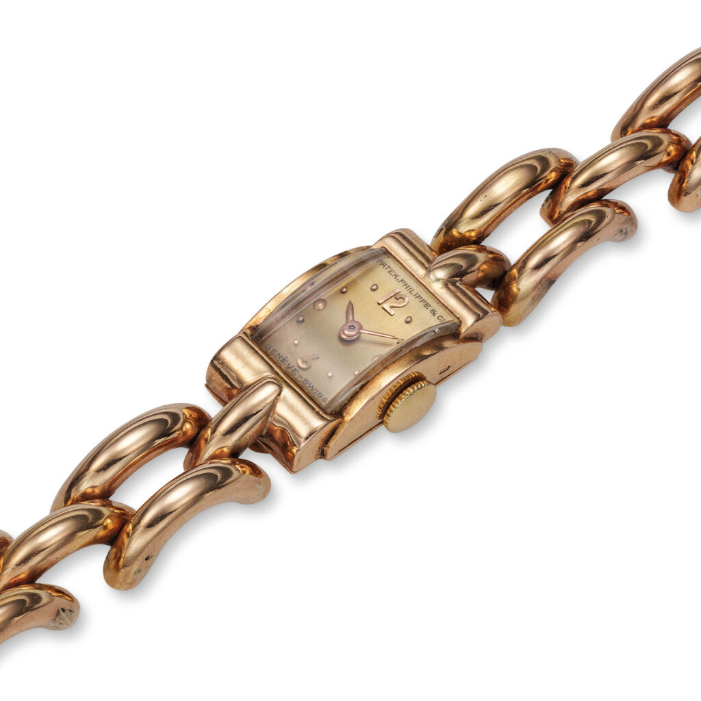 PATEK PHILIPPE ROSE GOLD LADIES BRACELET WATCH