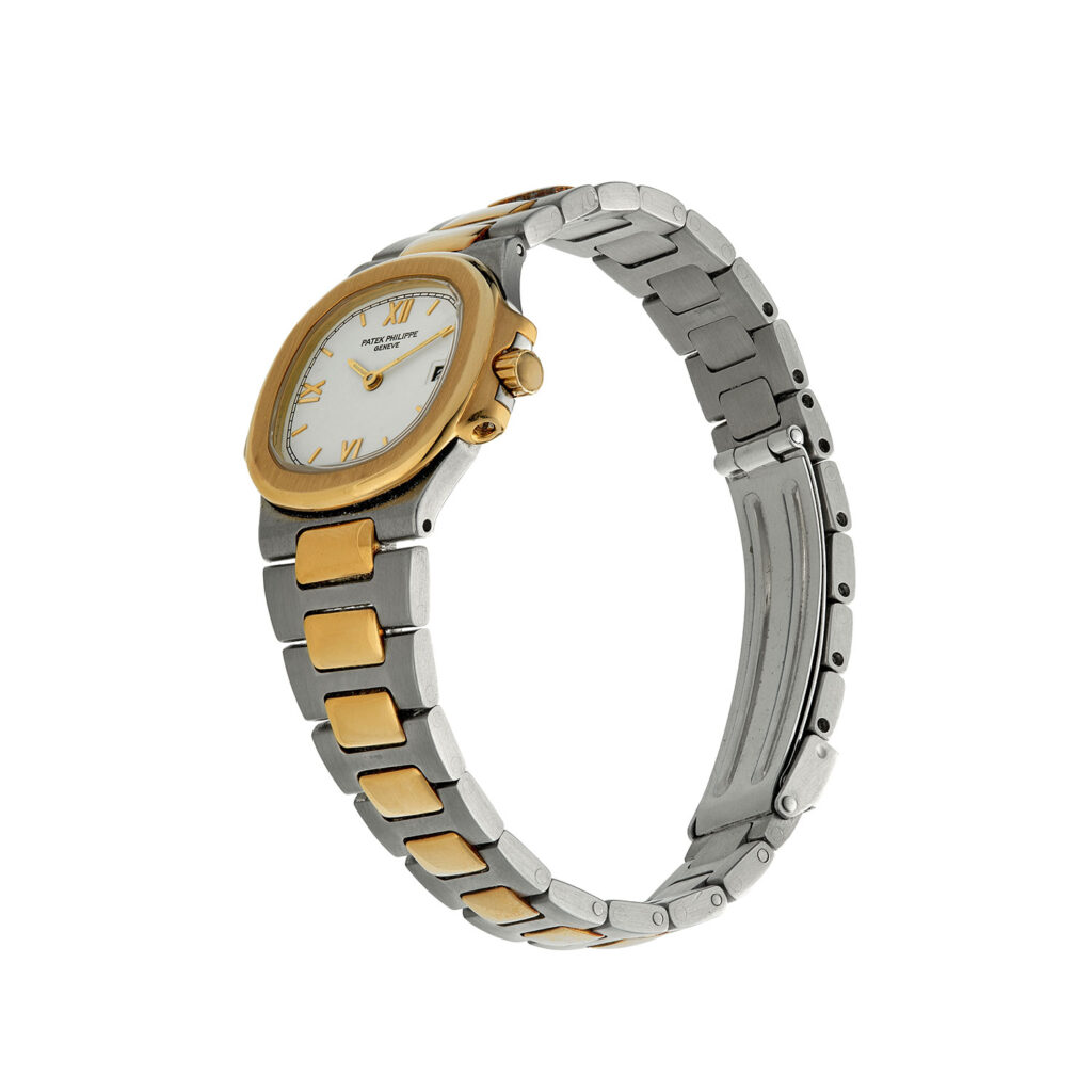 PATEK PHILIPPE LADIES TWO-TONE NAUTILUS REF. 4700/1JA