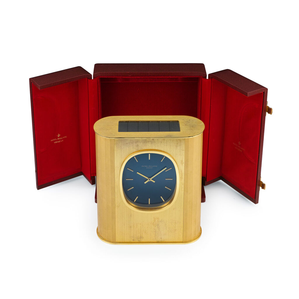 PATEK PHILIPPE SOLAR DESK CLOCK