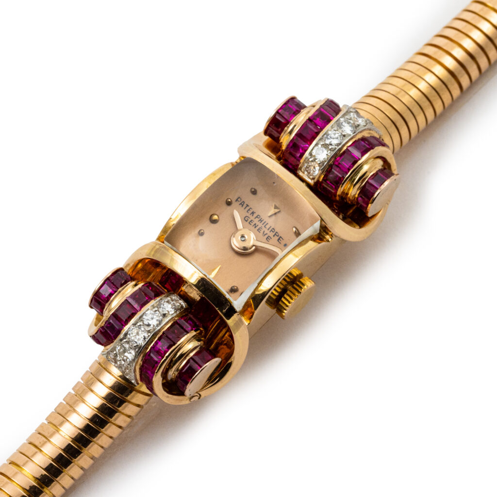 PATEK PHILIPPE ROSE GOLD, DIAMOND AND RUBY, REF. 2274