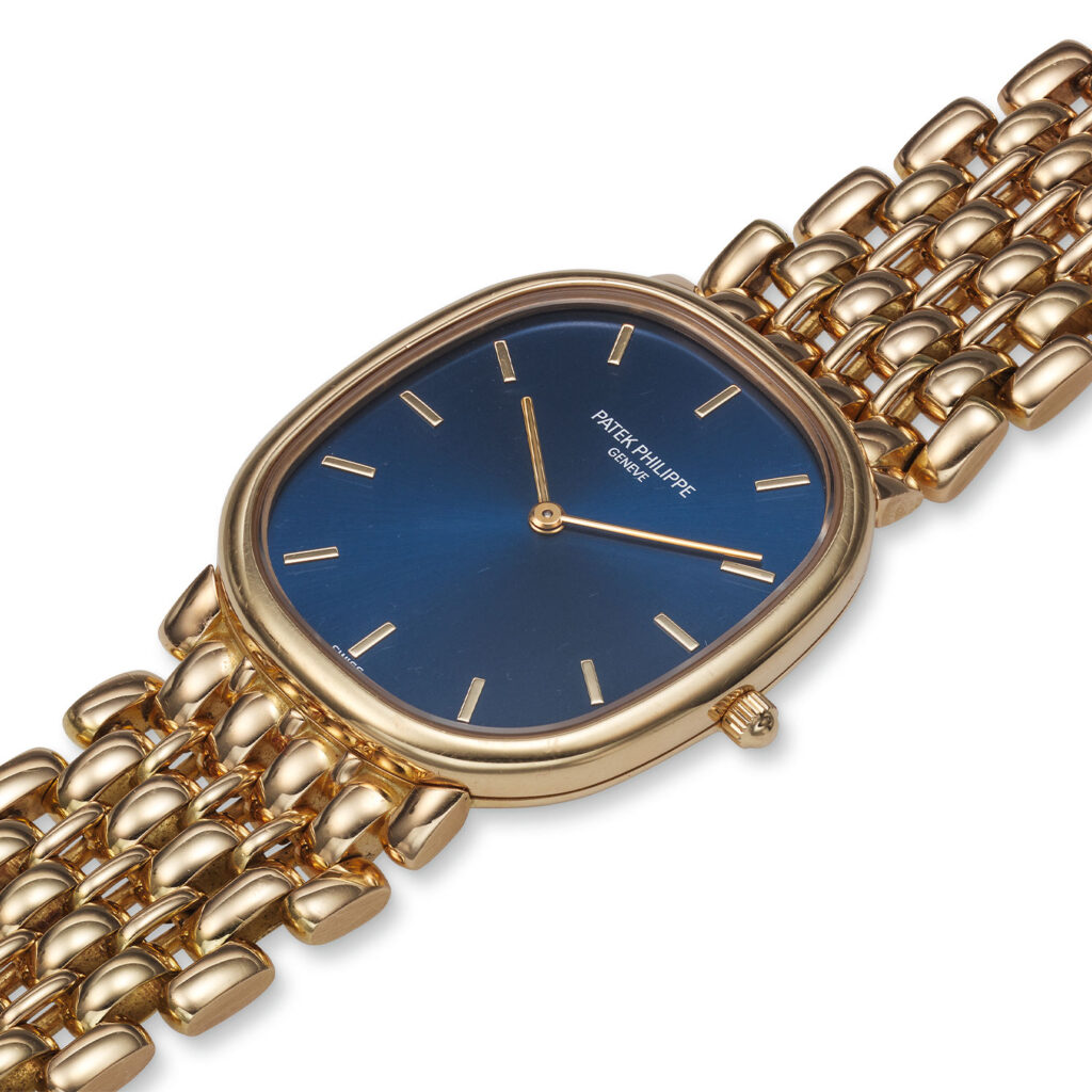 PATEK PHILIPPE YELLOW GOLD ELLIPSE BRACELET REF. 3738J