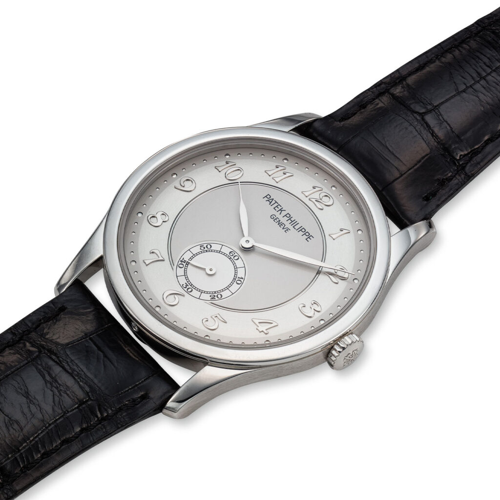 PATEK PHILIPPE PLATINUM CALATRAVA, REF. 5196P