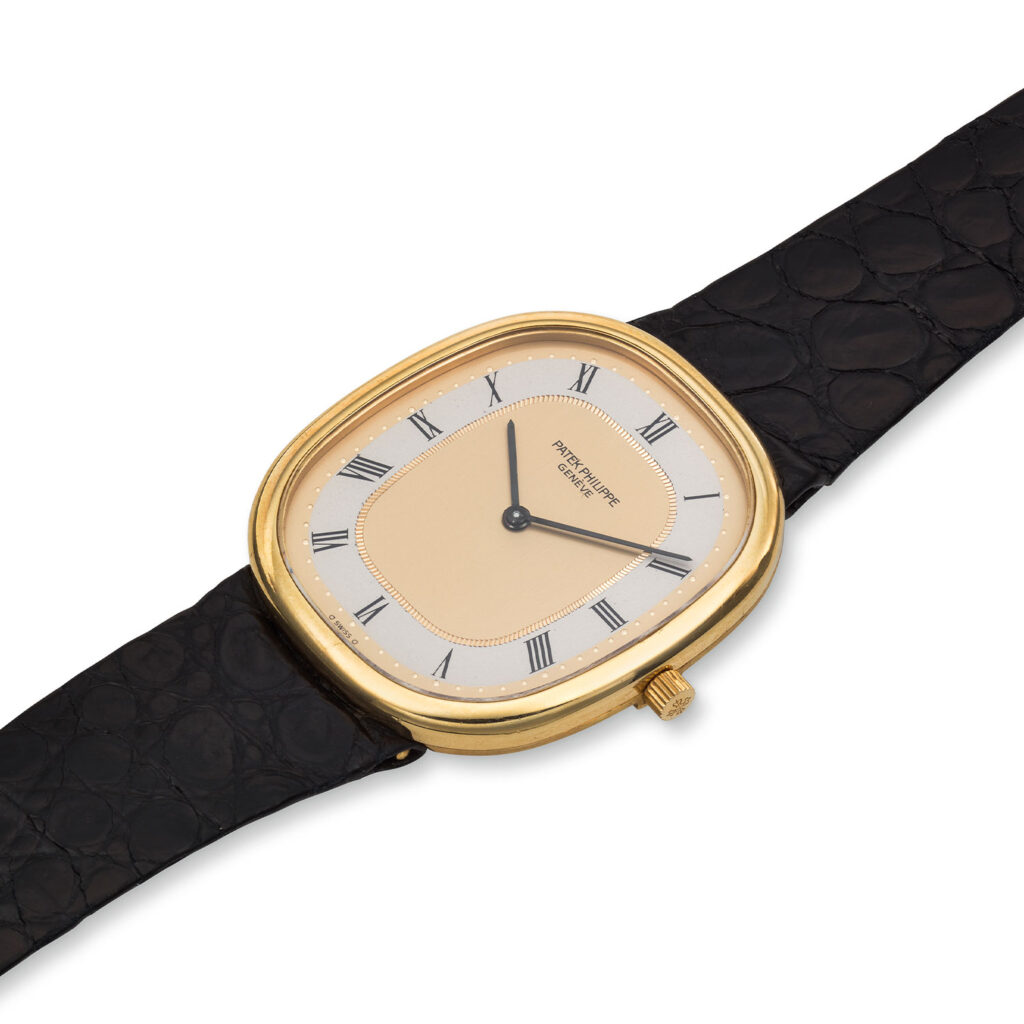 PATEK PHILIPPE YELLOW GOLD SELF-WINDING ELLIPSE