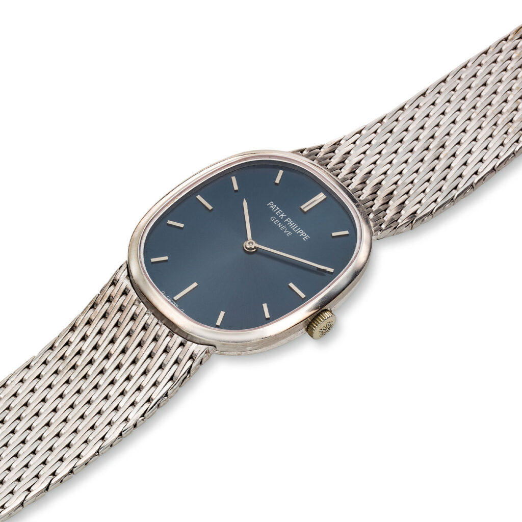 PATEK PHILIPPE REF. 3548/1G WITH BLUED GOLD DIAL