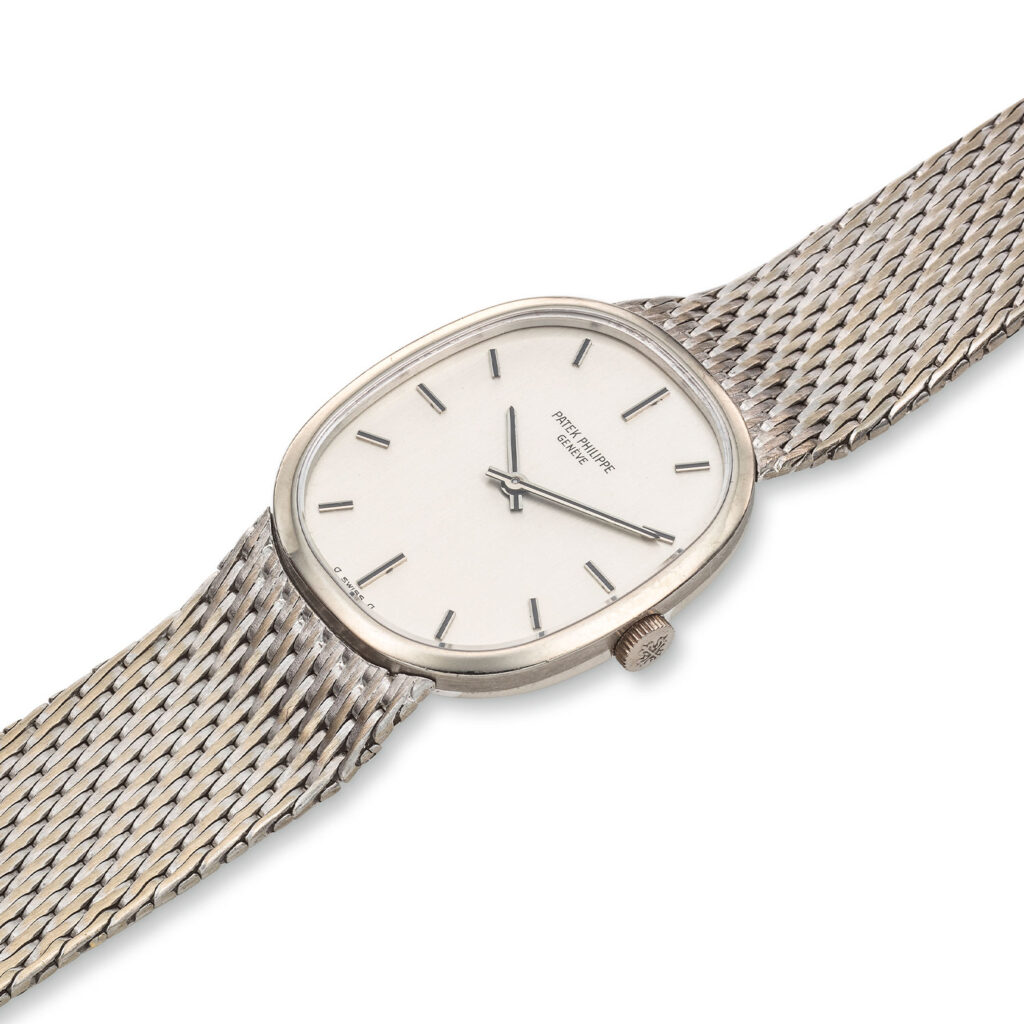 PATEK PHILIPPE REF. 3548/1G SILVERED DIAL