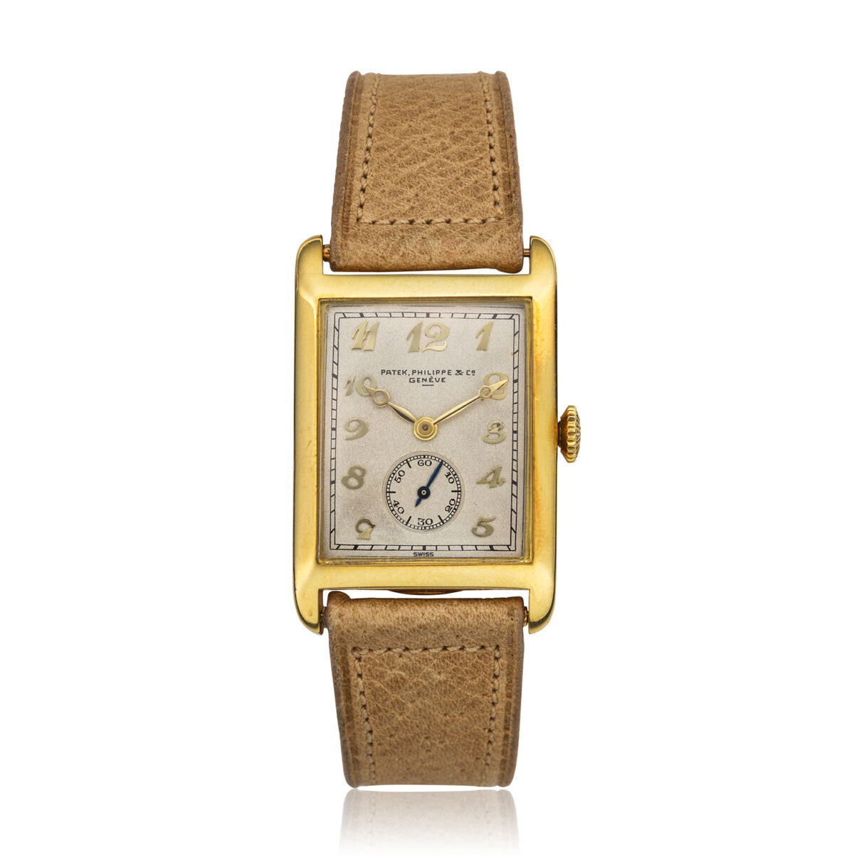 PATEK PHILIPPE TANK-STYLE WRISTWATCH - Collectability