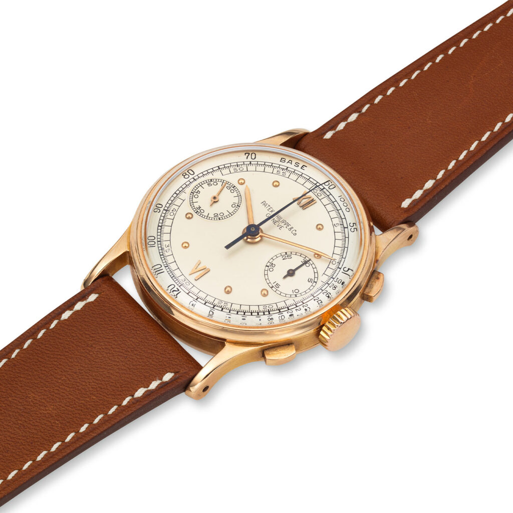 PATEK PHILIPPE ROSE GOLD CHRONOGRAPH REF. 130R