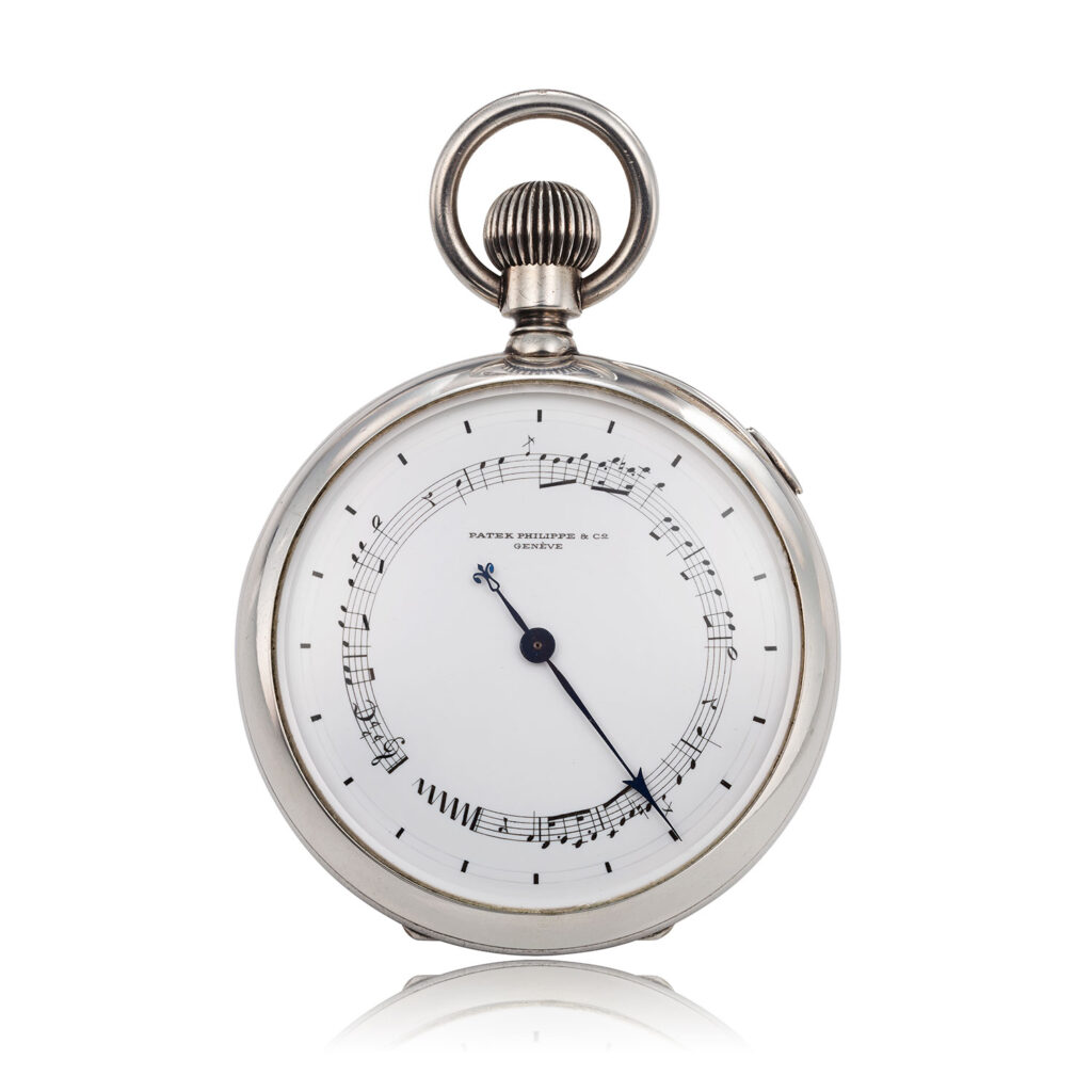A Patek Philippe Silver Metronome