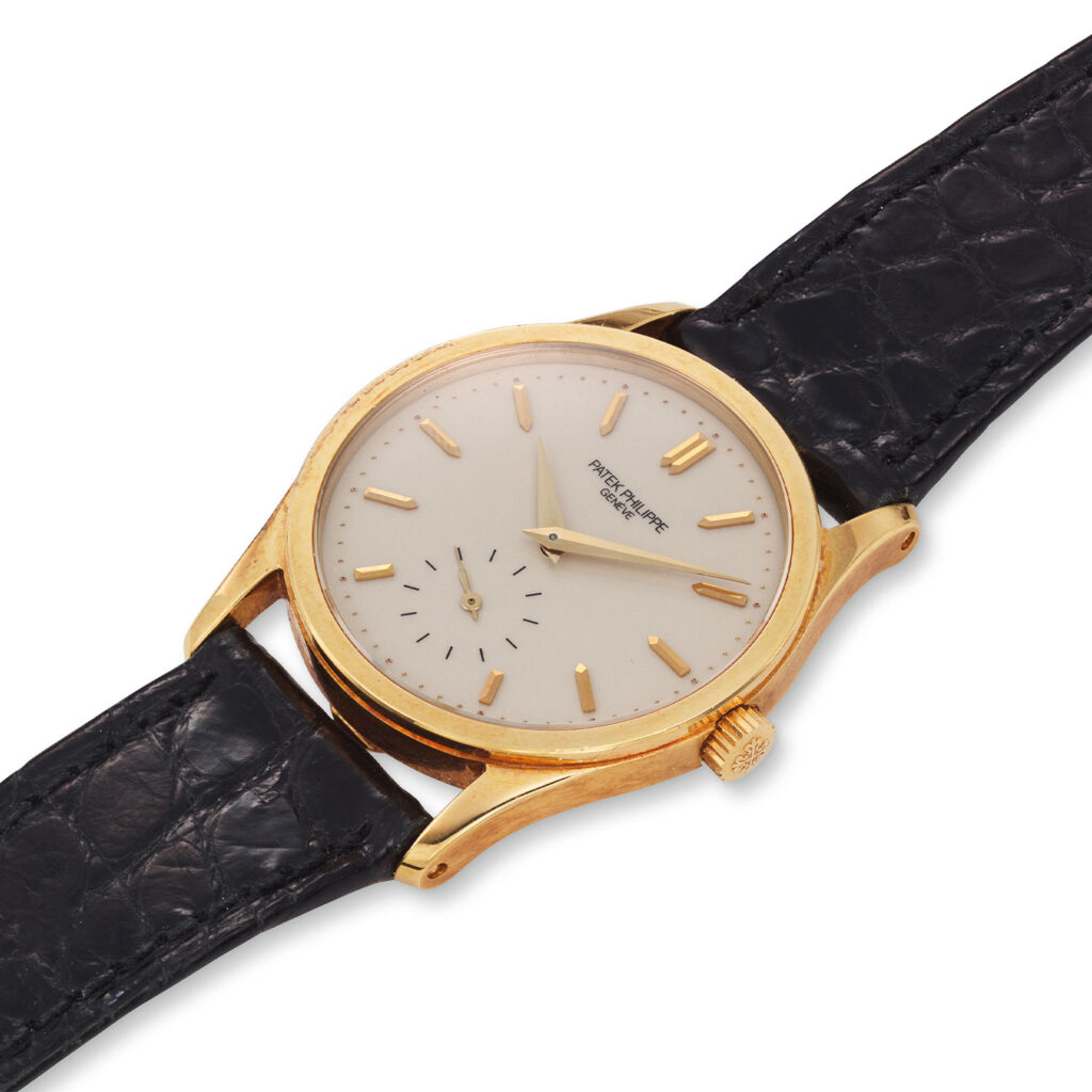 PATEK PHILIPPE YELLOW GOLD MANUAL CALATRAVA REF. 3796J