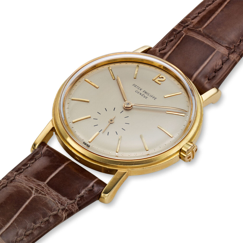 PATEK PHILIPPE YELLOW GOLD SELF-WINDING WATCH REF. 2584J
