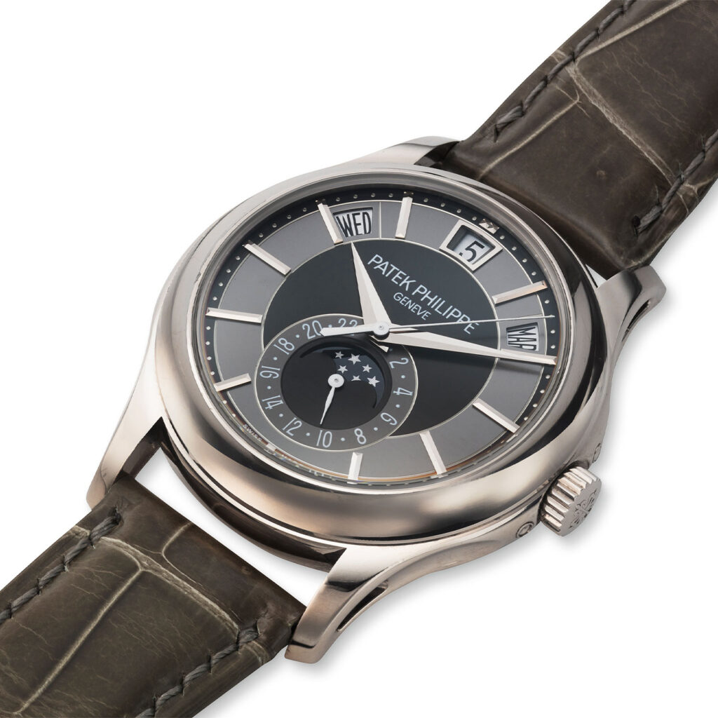 PATEK PHILIPPE WHITE GOLD ANNUAL CALENDAR, REF. 5205G-010