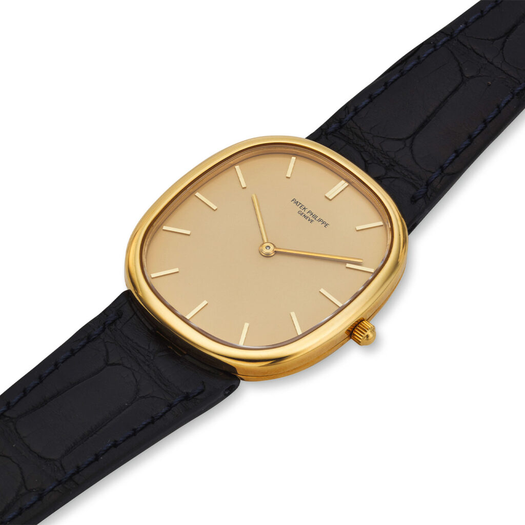 PATEK PHILIPPE YELLOW GOLD SELF-WINDING ELLIPSE